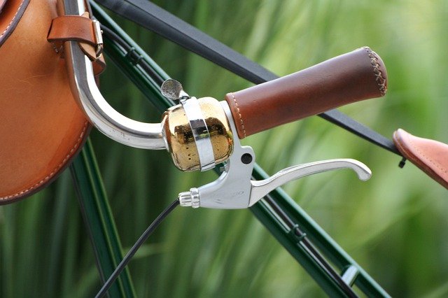Kostenloser Download Fahrradklingel Ledergriff - kostenloses Foto oder Bild zur Bearbeitung mit GIMP Online-Bildbearbeitung