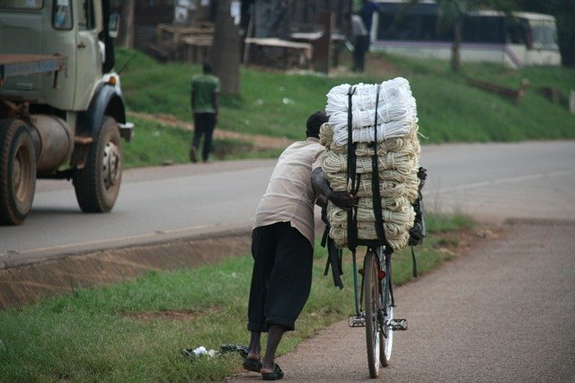Free picture Bike Cargo Transport Africa -  to be edited by GIMP free image editor by OffiDocs