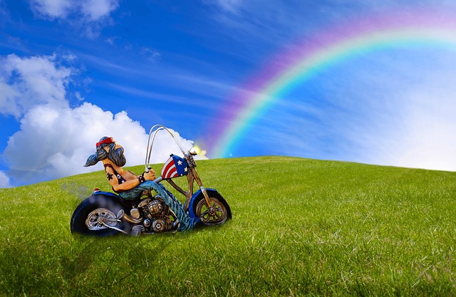 Free download biker motorcycle motorcyclist free picture to be edited with GIMP free online image editor