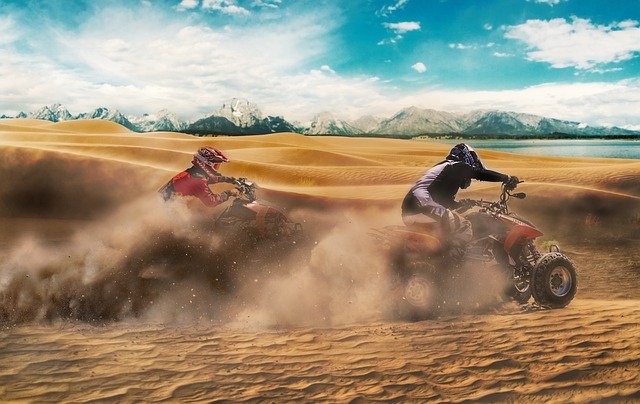 Muat turun percuma Bike Sand Travel - foto atau gambar percuma untuk diedit dengan editor imej dalam talian GIMP