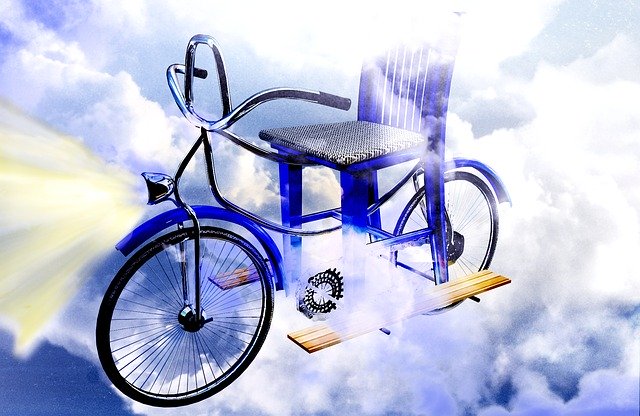 Download grátis Bike Sky Clouds - foto ou imagem grátis para ser editada com o editor de imagens online GIMP