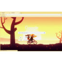 Biking In The Woods  screen for extension Chrome web store in OffiDocs Chromium