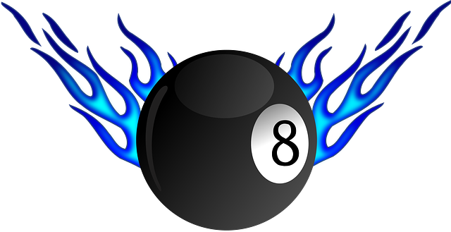 Free download Billiard Flame Ball -  free illustration to be edited with GIMP free online image editor