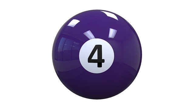 Free download Billiards Ball Four free illustration to be edited with GIMP online image editor
