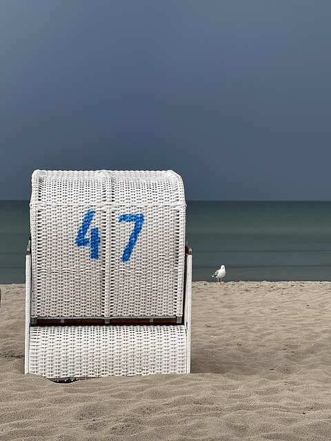 Free download binz beach cloudy day stormy day free picture to be edited with GIMP free online image editor