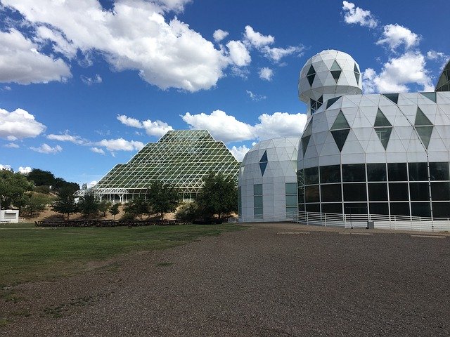 Unduh gratis Biosphere 2 Arizona Tucson - foto atau gambar gratis untuk diedit dengan editor gambar online GIMP