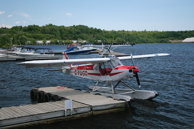Free download bi plane bi plane small plane water free picture to be edited with GIMP free online image editor