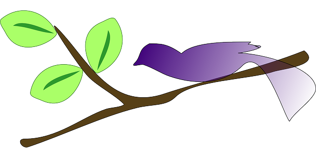Free download Bird Branch Trees - Free vector graphic on Pixabay free illustration to be edited with GIMP free online image editor
