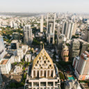 Birds Eye View of a Cityscape  screen for extension Chrome web store in OffiDocs Chromium