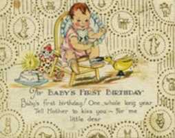 Free download Birthday Card From 1929 free photo or picture to be edited with GIMP online image editor