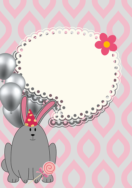 Free download Birthday Invitation Greeting Card -  free illustration to be edited with GIMP free online image editor
