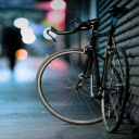 Black bicycle  screen for extension Chrome web store in OffiDocs Chromium