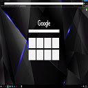 Black blue shards  screen for extension Chrome web store in OffiDocs Chromium