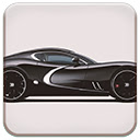 Black Bugatti  screen for extension Chrome web store in OffiDocs Chromium