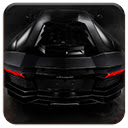 Black Lamborghini  screen for extension Chrome web store in OffiDocs Chromium