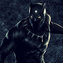 Black Panther  screen for extension Chrome web store in OffiDocs Chromium