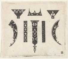 Free download Blackwork Print with Eight Motifs free photo or picture to be edited with GIMP online image editor
