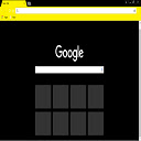 Black yellow theme  screen for extension Chrome web store in OffiDocs Chromium