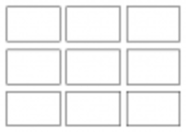 免费下载空白名片模板 85x55mm Microsoft Word、Excel 或 Powerpoint 模板，可使用 LibreOffice 在线或 OpenOffice Desktop 在线免费编辑