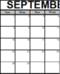 Gratis download Blanco september 2019 Kalender DOC-, XLS- of PPT-sjabloon gratis te bewerken met LibreOffice online of OpenOffice Desktop online