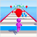 Blazing Balloon Run Game  screen for extension Chrome web store in OffiDocs Chromium