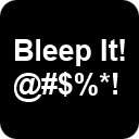 Bleep It!  screen for extension Chrome web store in OffiDocs Chromium