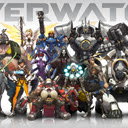 Blizzard Overwatch theme 1366x768  screen for extension Chrome web store in OffiDocs Chromium