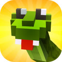 Blocky Snakes Eat candy and grow your snake in multiplayer fun!  screen for extension Chrome web store in OffiDocs Chromium