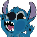 Blue and Black Stitch Theme  screen for extension Chrome web store in OffiDocs Chromium