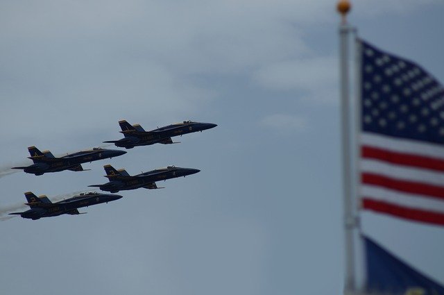 Free download Blue Angels Aviation Navy -  free photo or picture to be edited with GIMP online image editor