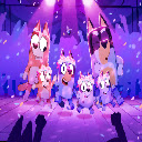 Blue Anime Stage Show Live Wallpaper  screen for extension Chrome web store in OffiDocs Chromium