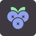 Blueberry Theme For FlexTime  screen for extension Chrome web store in OffiDocs Chromium