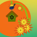 Blue bird and nest  screen for extension Chrome web store in OffiDocs Chromium