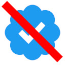Blue Check Hider  screen for extension Chrome web store in OffiDocs Chromium