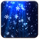 Blue Christmas Snow  screen for extension Chrome web store in OffiDocs Chromium