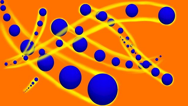 Free download Blue Circles Sphere -  free illustration to be edited with GIMP free online image editor