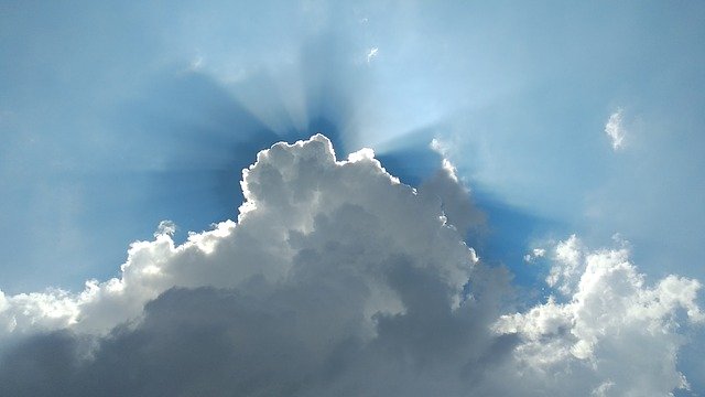 Free download Blue Clouds Weather -  free photo or picture to be edited with GIMP online image editor