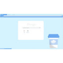 Blue coffee Iris  screen for extension Chrome web store in OffiDocs Chromium