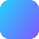 Blue Gradient  screen for extension Chrome web store in OffiDocs Chromium