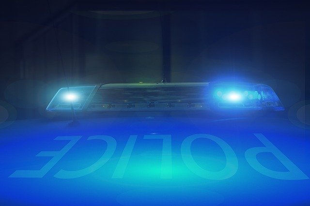 Free download Blue Light Siren Police -  free photo or picture to be edited with GIMP online image editor