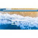 blue ocean aesthetic background  screen for extension Chrome web store in OffiDocs Chromium