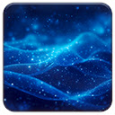 Blue Particles  screen for extension Chrome web store in OffiDocs Chromium