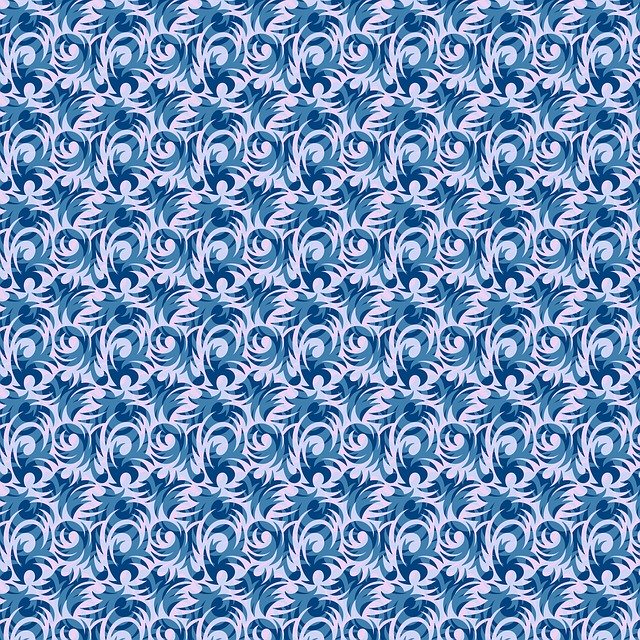 Free download Blue Pattern Scrapbook -  free illustration to be edited with GIMP free online image editor