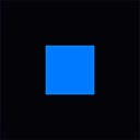 Blue Pixel Arcade Game  screen for extension Chrome web store in OffiDocs Chromium