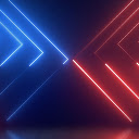 Blue  Red Neon Lines  screen for extension Chrome web store in OffiDocs Chromium