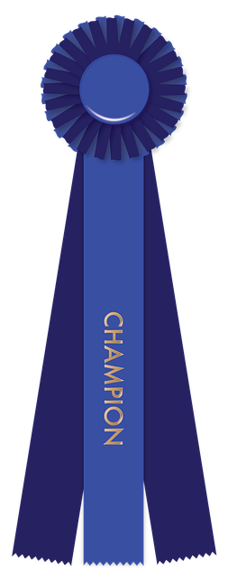 Free download Blue Ribbon Champion Winner -  free illustration to be edited with GIMP free online image editor