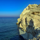 Blue sea and cliffs  screen for extension Chrome web store in OffiDocs Chromium