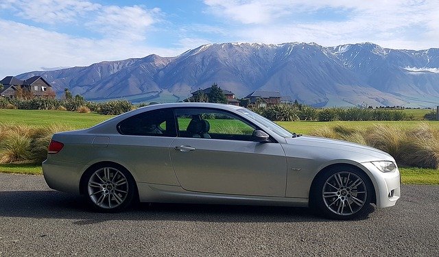 Download gratuito Bmw Coupe Silver Car - foto o immagine gratuita da modificare con l'editor di immagini online GIMP