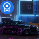 BMW M5 Neon Live Wallpaper Haberikra  screen for extension Chrome web store in OffiDocs Chromium
