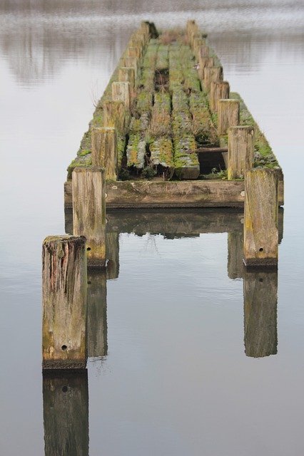 Free download Boardwalk Old Weathered -  free photo or picture to be edited with GIMP online image editor